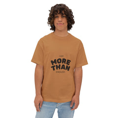 Unisex Oversized Boxy Tee with "I Am More Than Enough" - Comfortable, Inspiring Apparel, Perfect for Self-Love, Gift Idea, Casual [...]